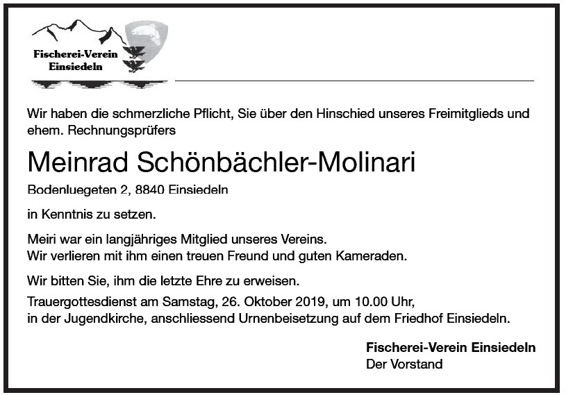 Meinrad Schönbächler-Molinari