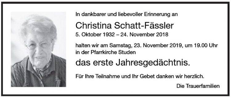 Christina Schatt-Fässler