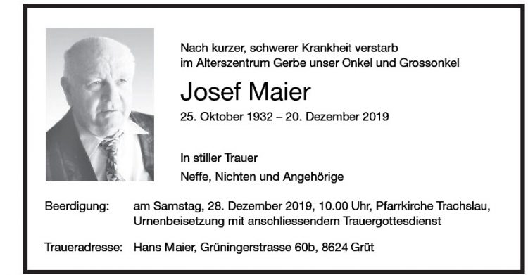 Josef Maier