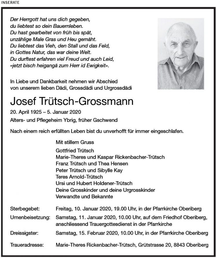 Joseph Trüsch-Grossmann