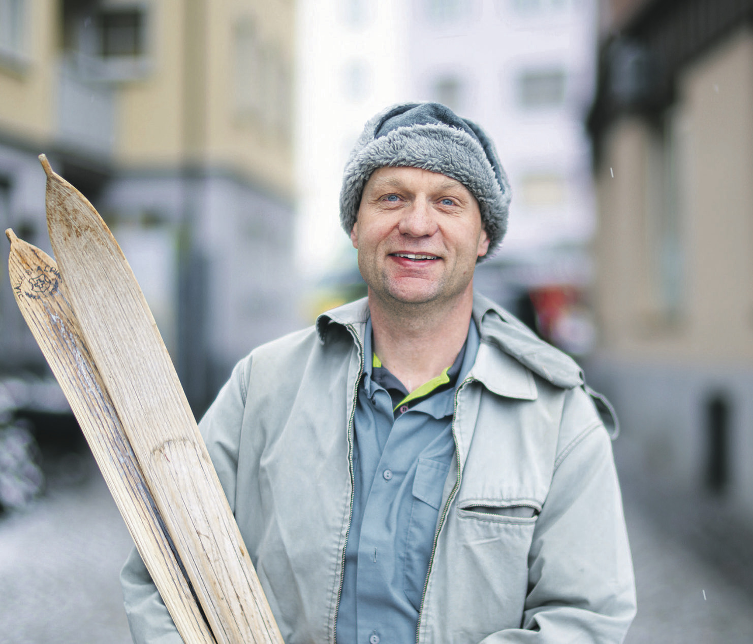 «In Oberiberg gibt es noch erstaunlich viele Holzskier»
