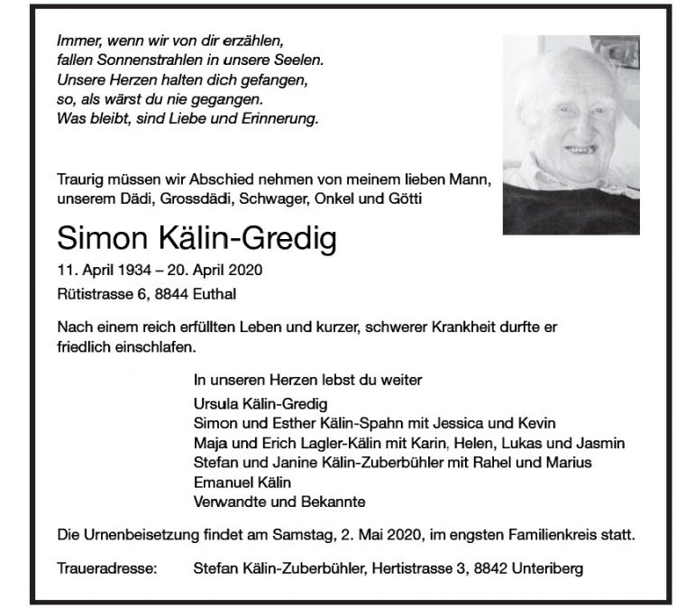 Simon Kälin-Gredig