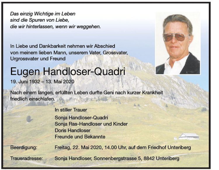 Eugen Handloser-Quadri
