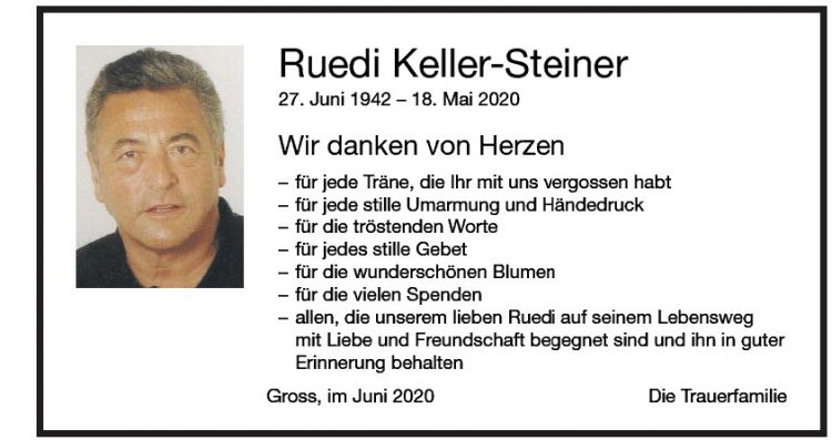Ruedi Keller-Steiner