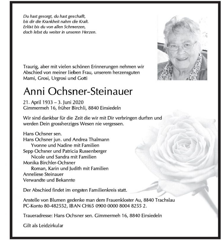Anni Ochsner-Steinauer