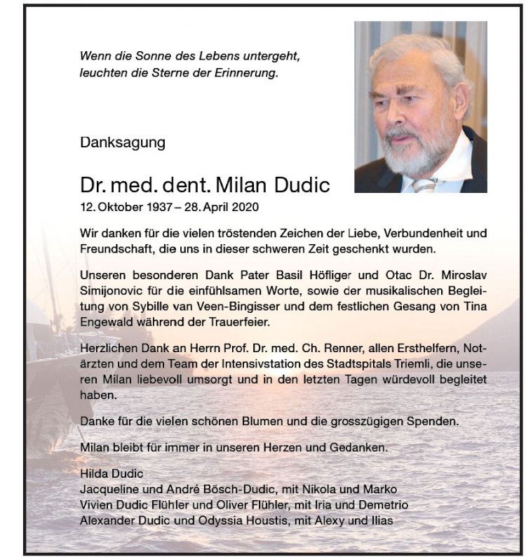 Dr. med. dent. Milan Dudic
