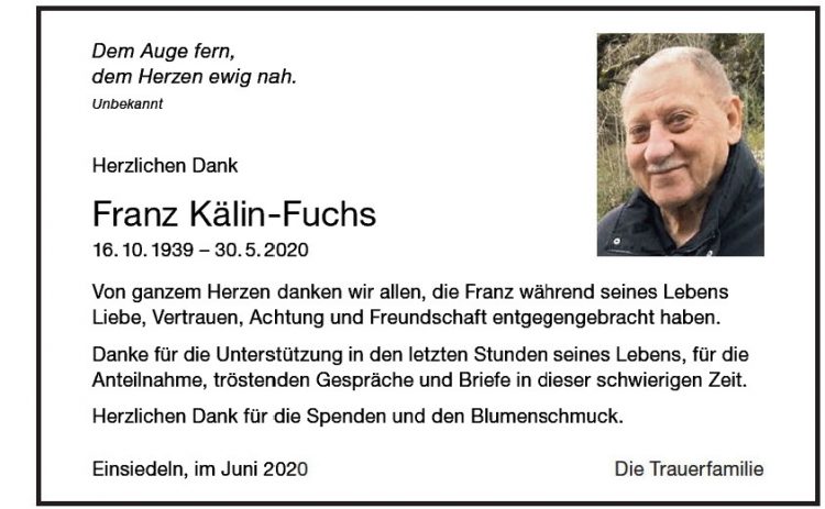 Franz Kälin-Fuchs