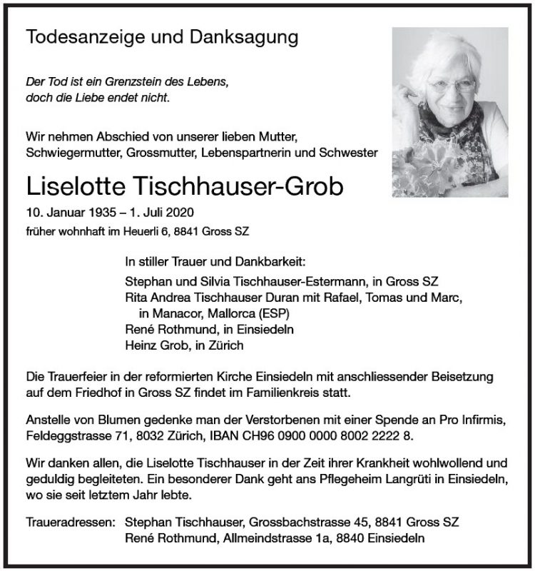 Liselotte Tischhauser-Grob