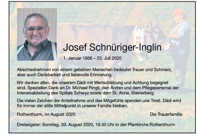 Josef Schnüriger-Inglin