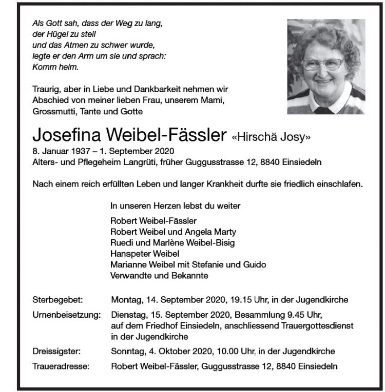 Josefina Weibel-Fässler