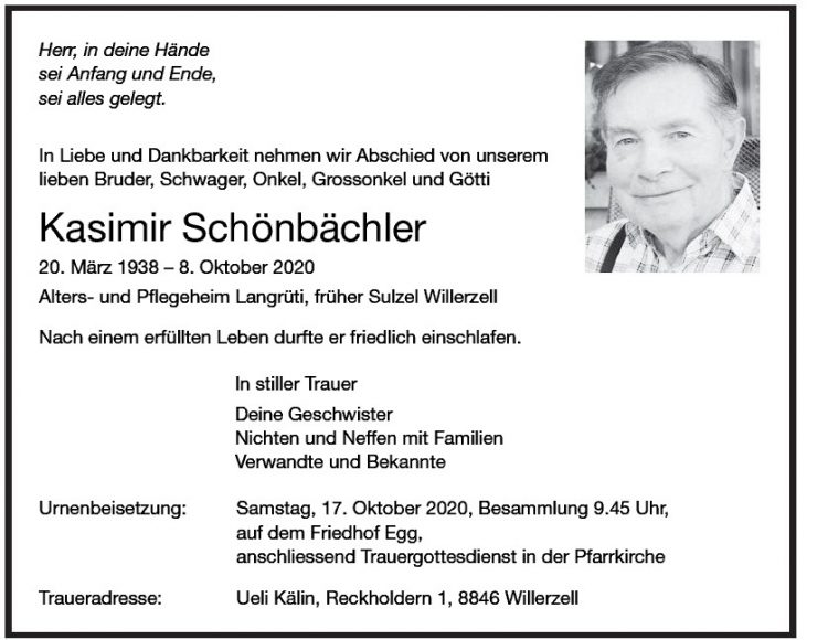 Kasimir Schönbächler