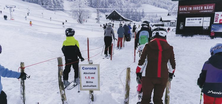 Schliessung der Skigebiete  ist kein Thema