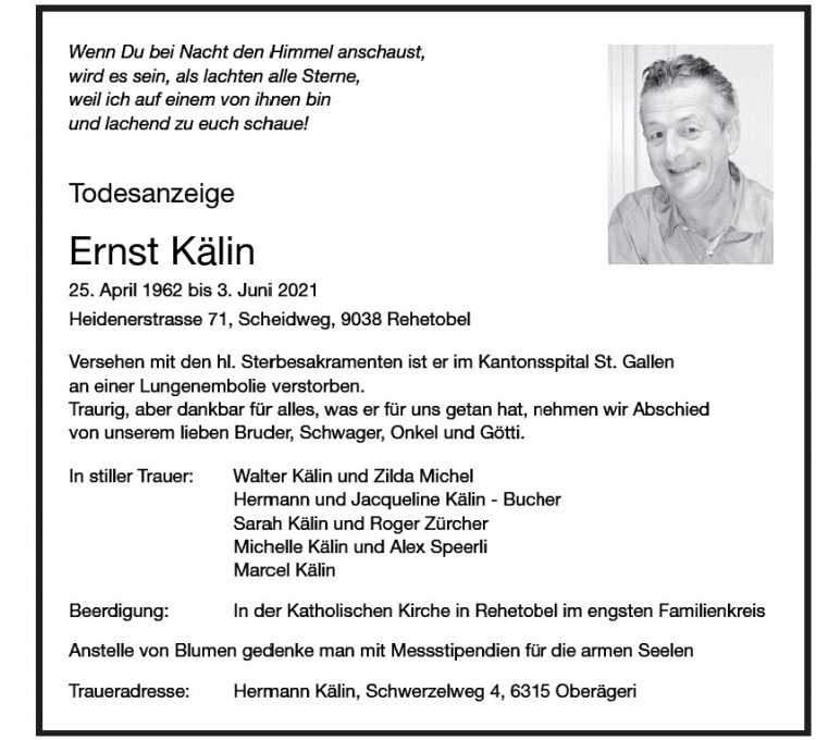 Ernst Kälin