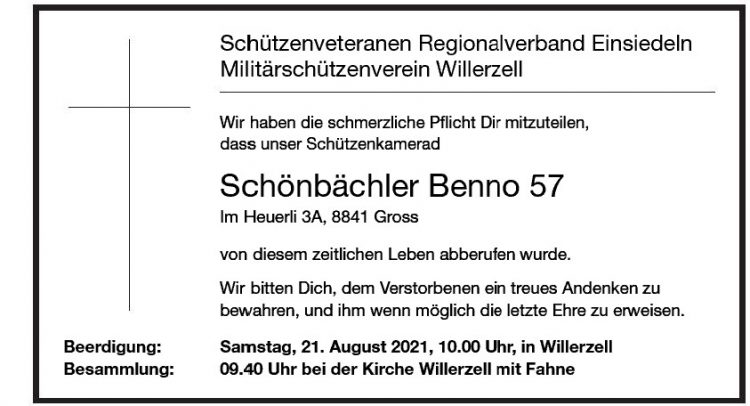 Schönbächler Benno 57