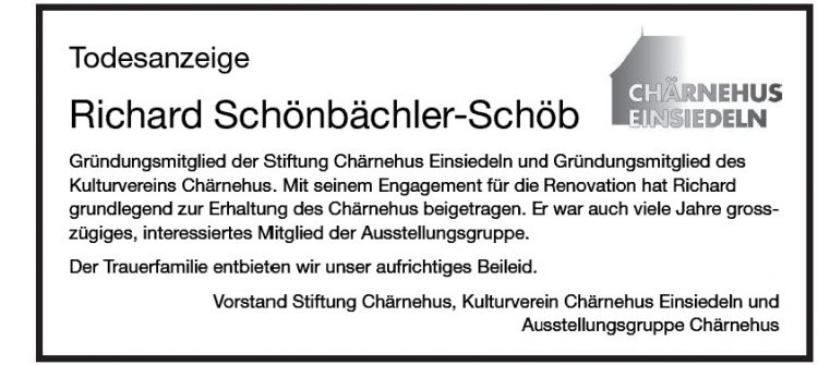 Richard Schönbächler-Schöb