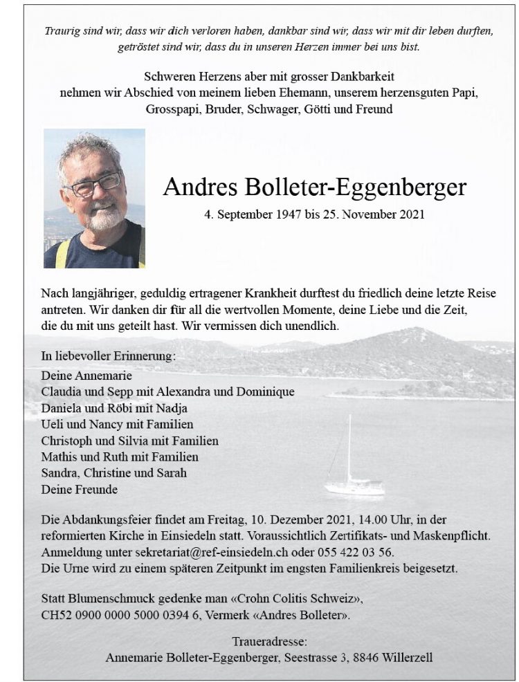 Andres Bolleter-Eggenberger