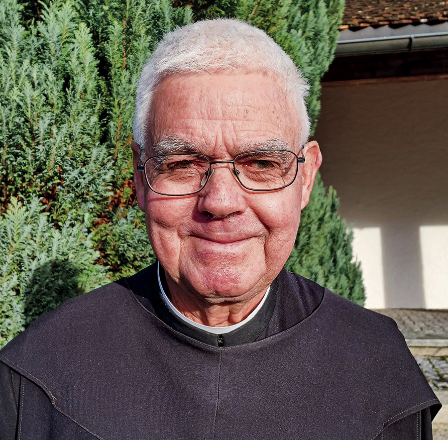 Pater Lorenz Moser ist 80
