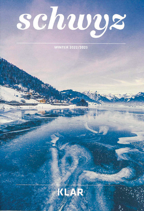 Schwyz Tourismus hat kürzlich  die Winterausgabe des Schwyz-Magazins
