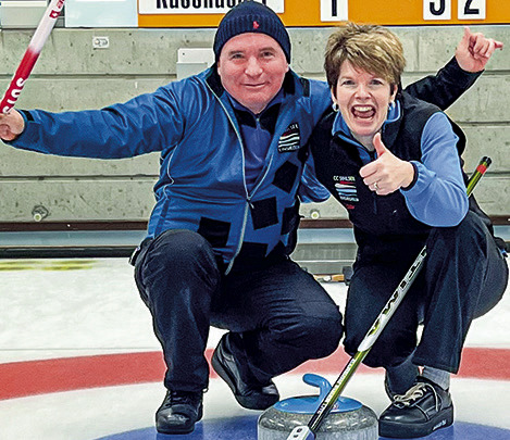 Mixed-Sieg für den  Curling-Club Sihlsee