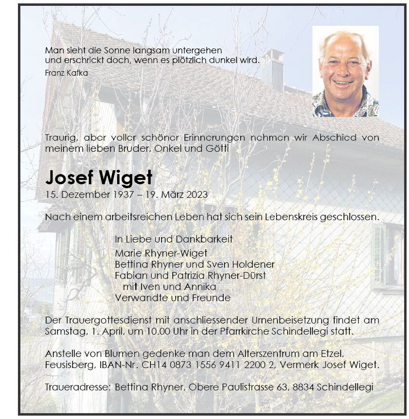 Josef Wiget