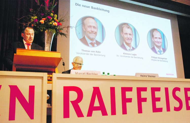 Raiffeisenbank Einsiedeln-Ybrig  ist weiter erfolgreich