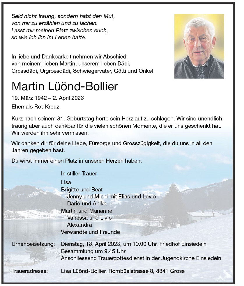 Martin Lüönd-Bollier