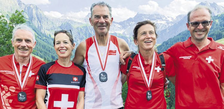 Erfolgreiche Schwyzer  Läufer in Adelboden