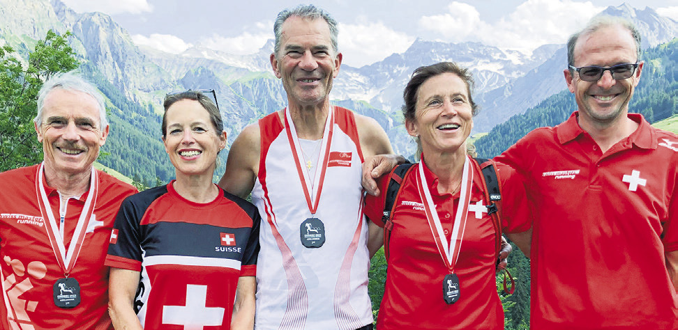 Erfolgreiche Schwyzer  Läufer in Adelboden