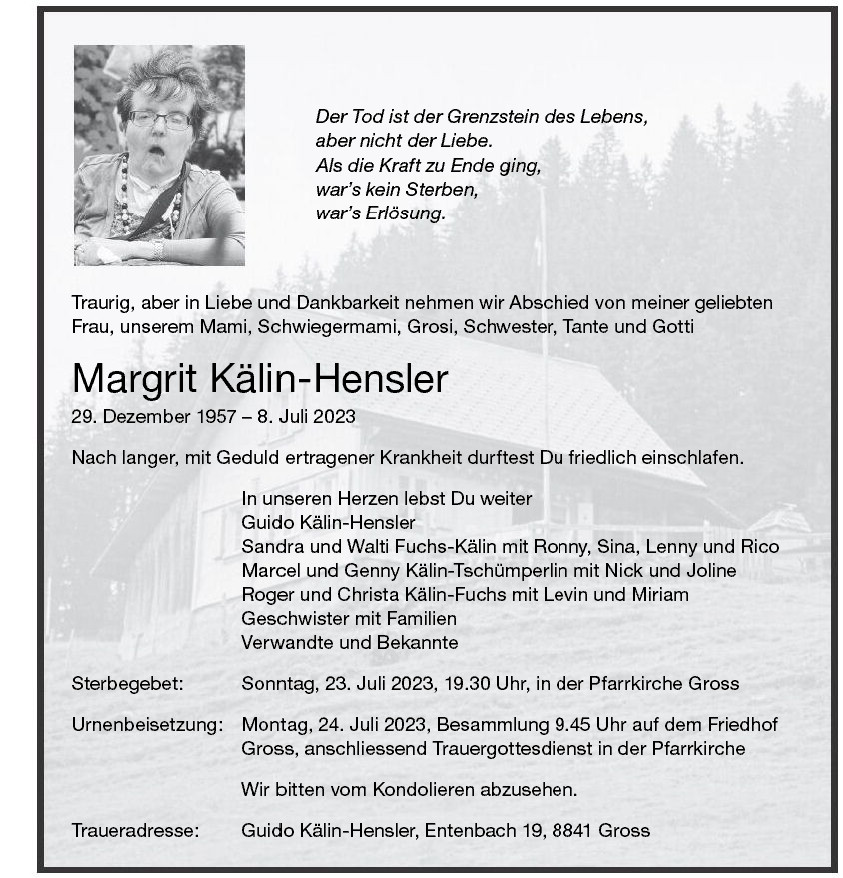 Margrit Kälin-Hensler