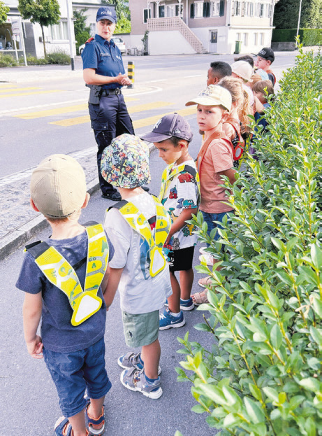 Verstärkte Polizeipräsenz zum Schulbeginn