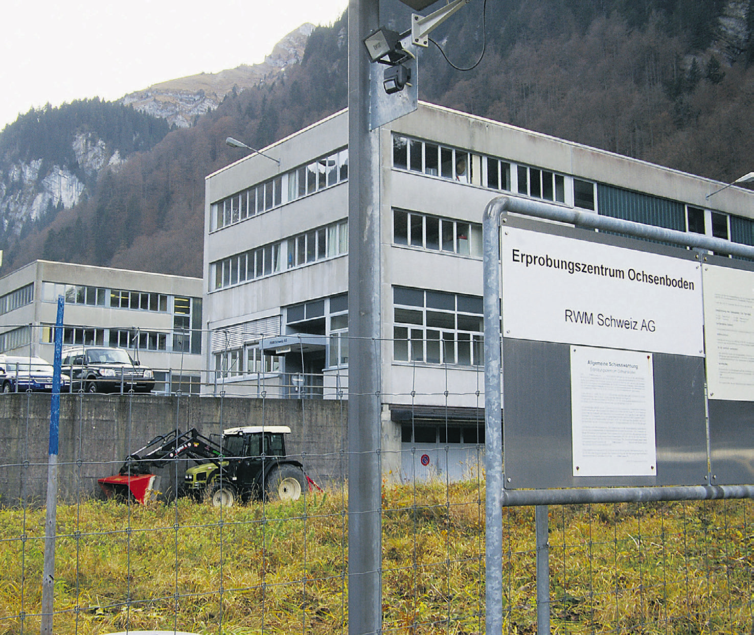 Rheinmetall AG: Interpellation zum Erprobungszentrum in Studen
